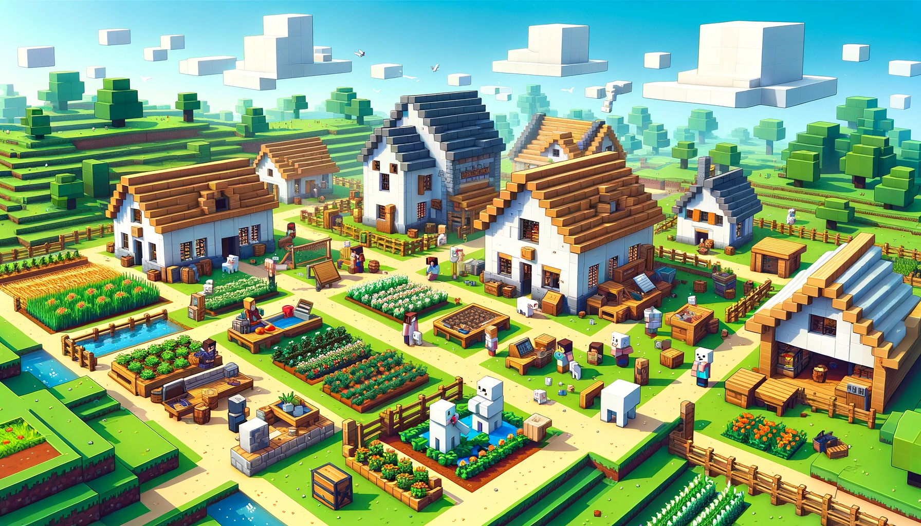 Villages in Minecraft