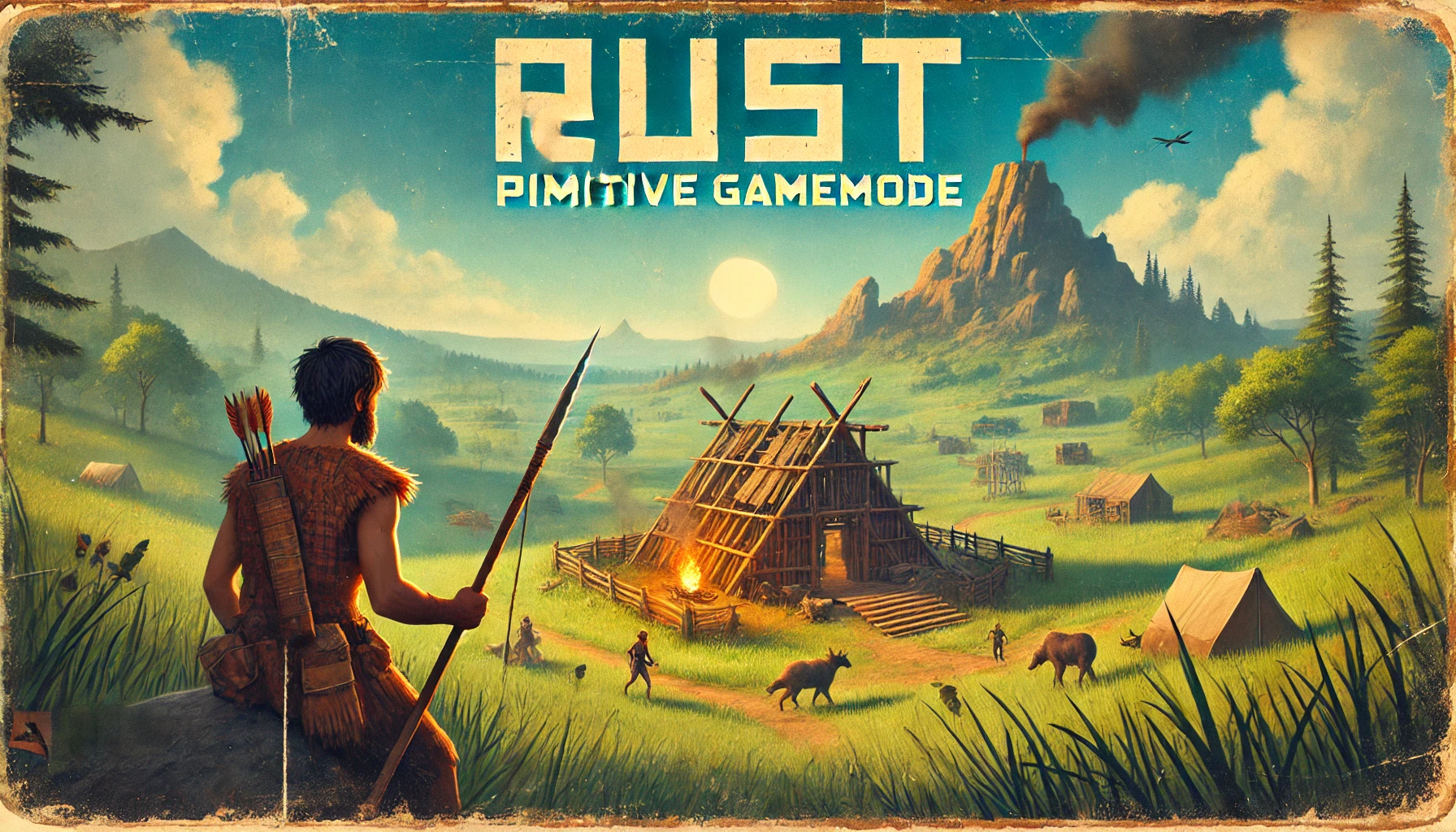 Rust Primitive Gamemode: Playing on a Server