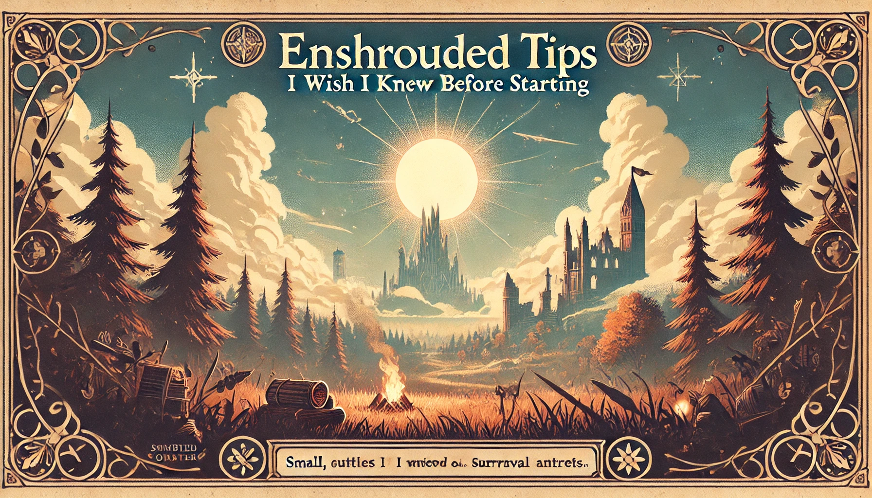 Enshrouded Tips I Wish I Knew Before Starting