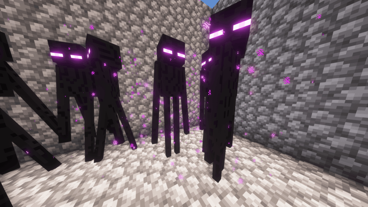 Vrai Enderman De Minecraft