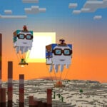 Minecraft Chase the Skies Update - Happy Ghast Flying