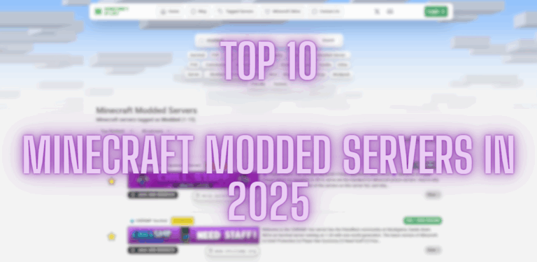 Top 10 Minecraft Modded Servers in 2025 | GGServers Blog