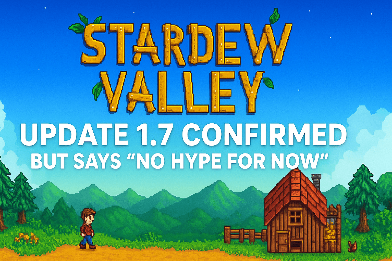 Stardew Valley 1.7 is comming