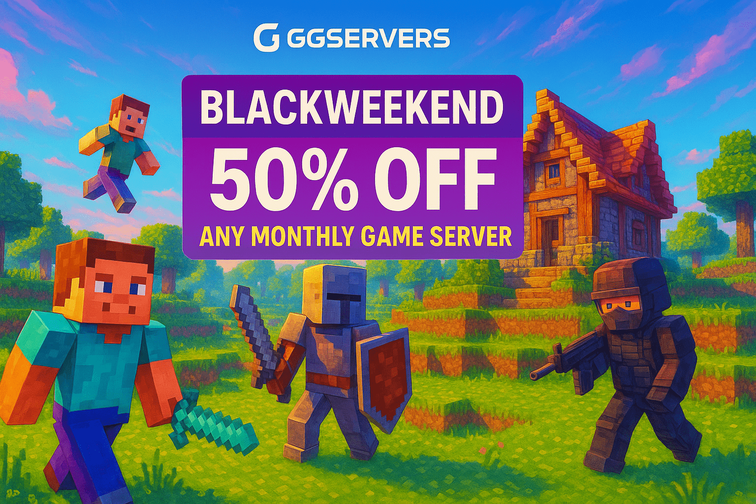 Cheap Minecraft Hosting – Black Friday