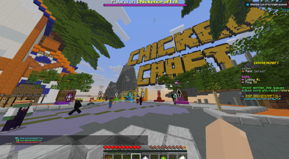 Chicken craft minecraft server