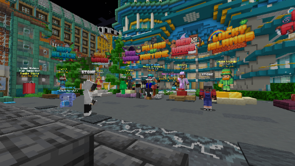 CubeCraft mine server