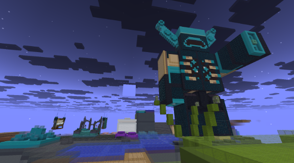 MineHut minecraft server for puzzle