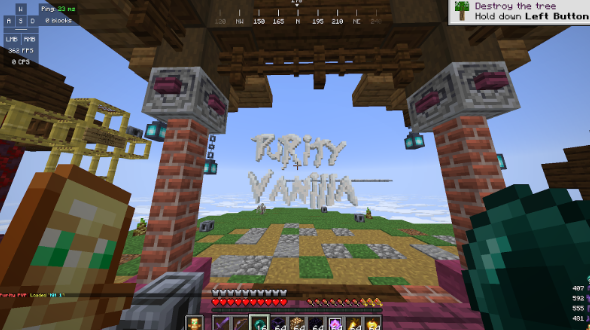 Purity Vanilla minecraft server