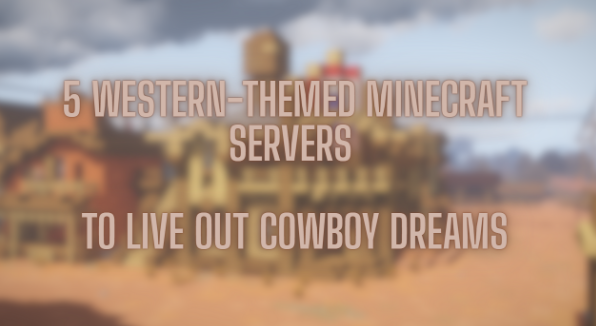 wester-themed minecraft server