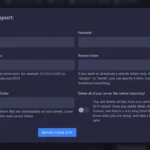 SFTP Import &ndash; GGServers Panel Feature