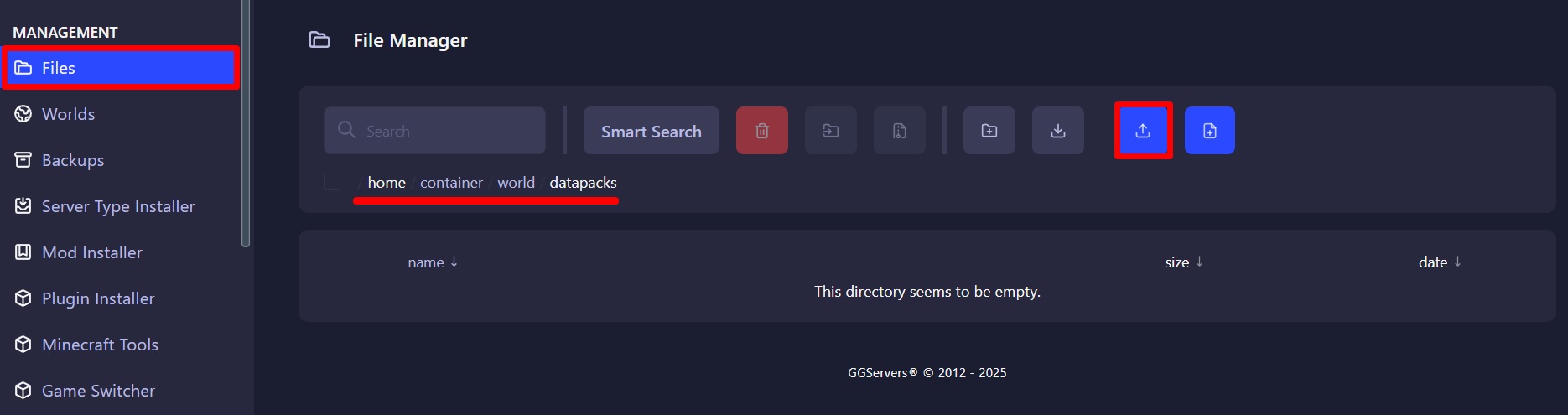 How to Install Datapacks on Your Server - GGServers Knowledgebase