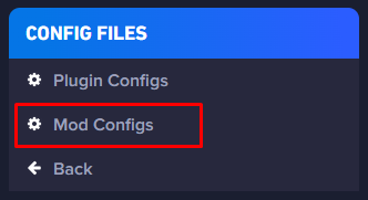 Mod Configs