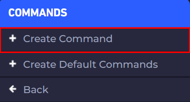 Create Command