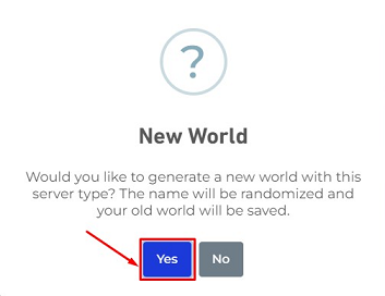 Generate a New World