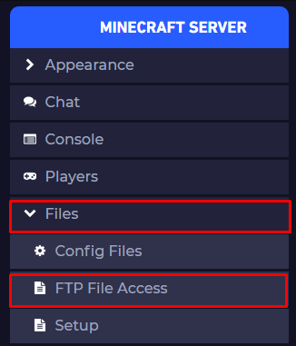 FTP Files Access