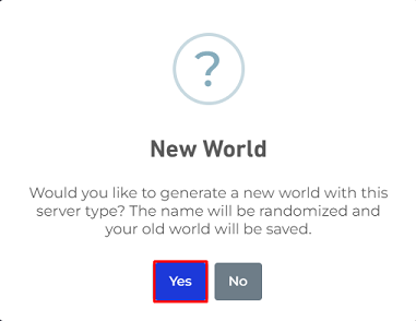 Generate a New World