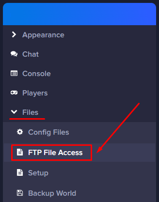 FTP Files Access