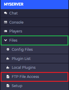 FTP Files Access