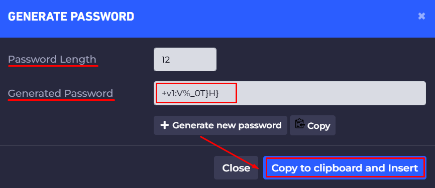 Generate Password