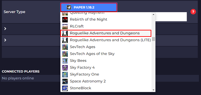 How to Change Your Server Type and Version - GGServers