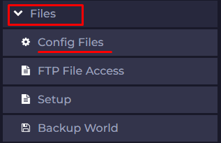 Config Files