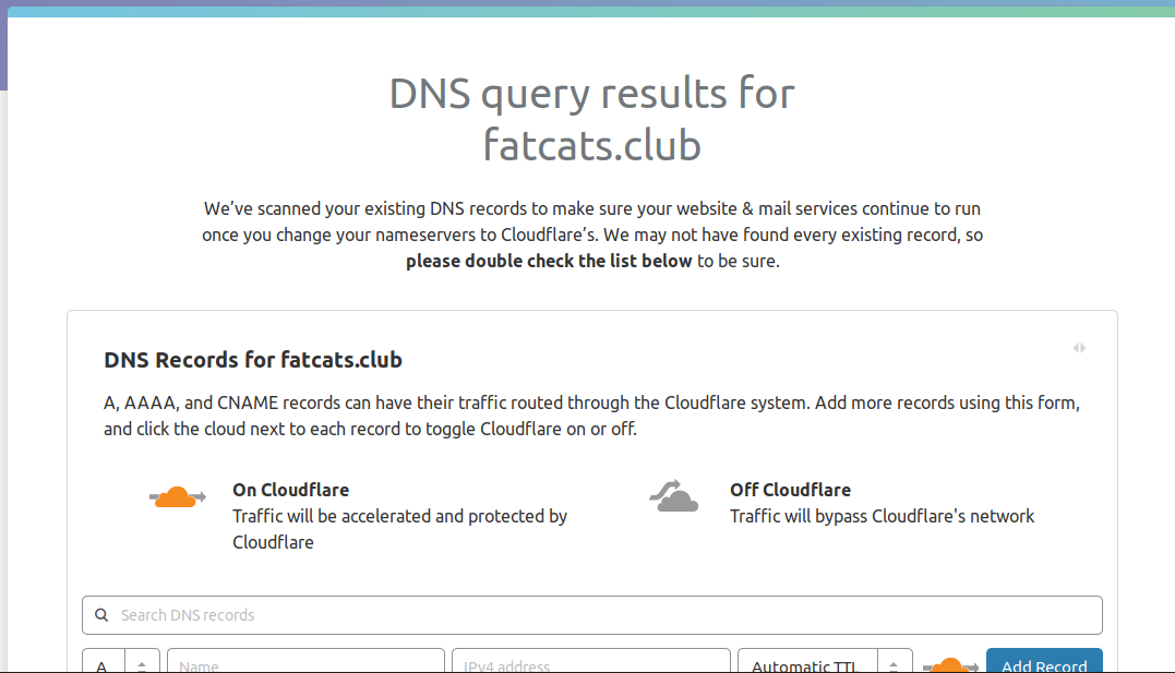 DNS Query Results