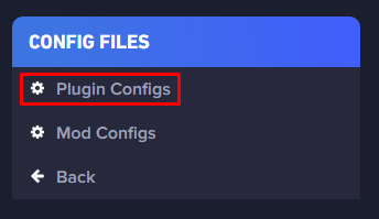 Plugin Configs