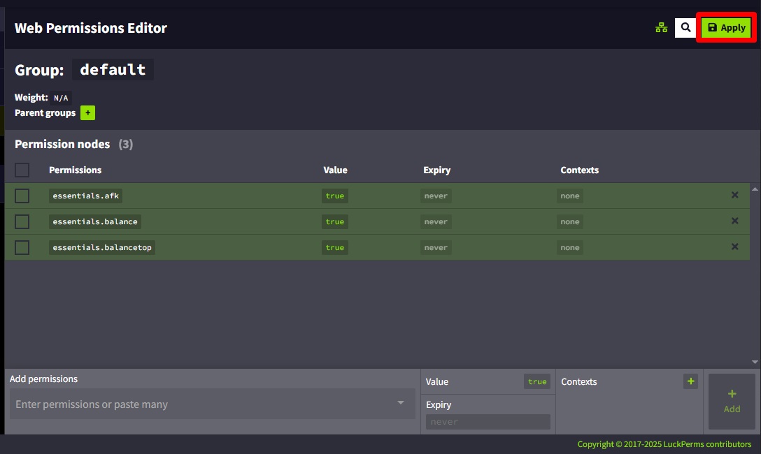 How to set Permissions Using LuckPerms - GGServers Knowledgebase