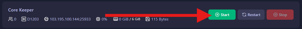 How To Join Your Core Keeper Server - GGServers Knowledgebase