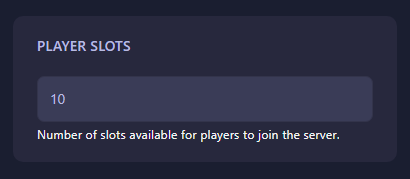 Necesse Player Slots setting