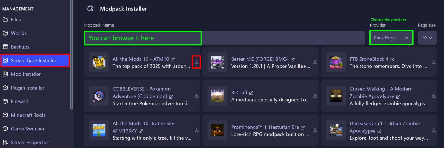 How to Update a Minecraft Modpack on Your Server - GGServers Knowledgebase