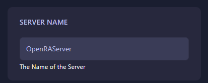 Changing Server Name on Dune 2000