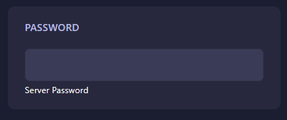 Setting a password on Dune 2000 server