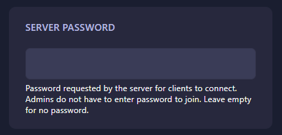 Set Server Password in OpenRCT2