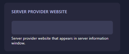 Change Server Provider Website in OpenRCT2