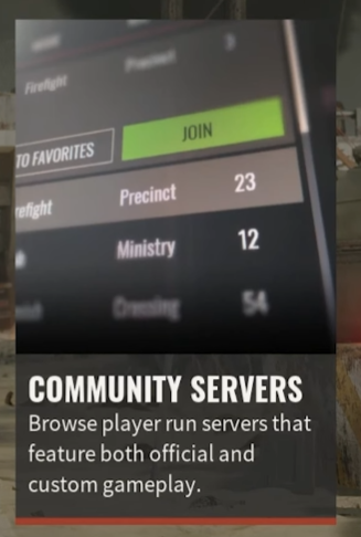 Insurgency Community Servers Menu