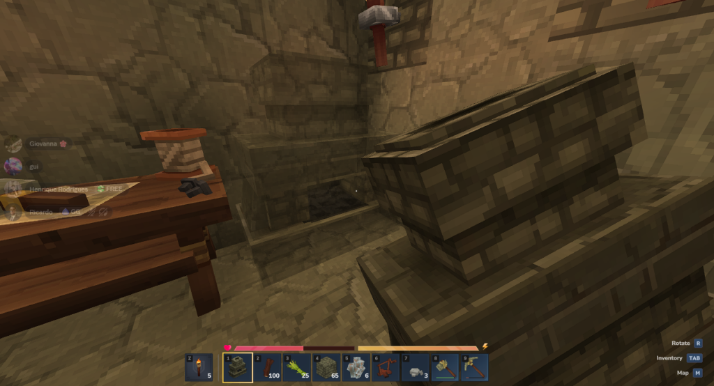 Placing a Furnace in Hytale