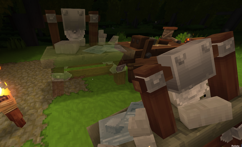 Placing the Builder’s Bench in Hytale