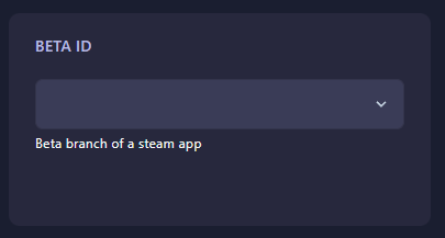 Changing the Pavlov Beta ID field