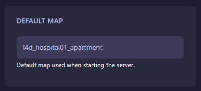 Changing the Default Map in L4D2