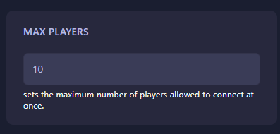 OpenRA Max Players Box