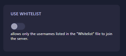 RimWorld Use Whitelist Setting