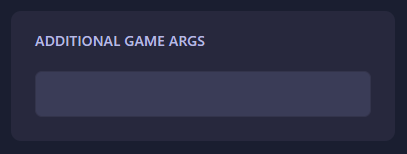 Beasts of Bermuda Additional Game Args Setting