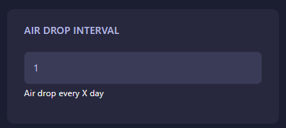 Change Air Drop Interval in HumanitZ