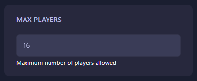 Change HumanitZ Max Players